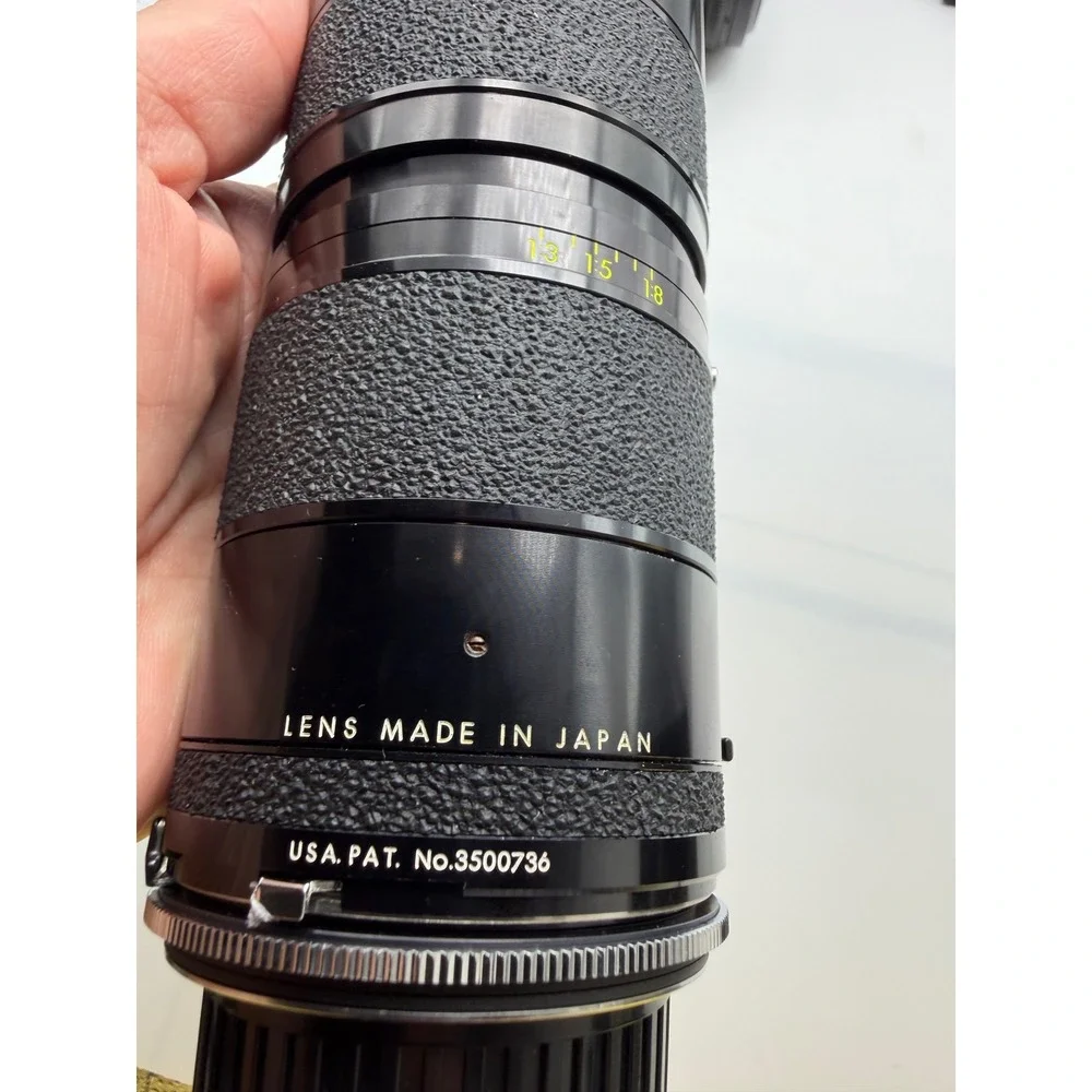 Minolta X-700 35mm SLR Film Camera w/ 50mm f/1.7 & Tamron 85-210mm Lens Case